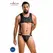 Passion Body Adam crni S/M – elegantan poliuretanski i poliesterski bodi