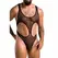 Passion Body Leon crni L/XL – elegantan čipkasti bodi, proizveden u EU