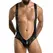 Passion Body Bruno Black S/M - Elegantan poluprovidni bodi