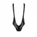 Passion Body Bruno Black S/M - Elegantan poluprovidni bodi