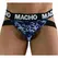 Macho MX28MA Jockstrap Military Blue S - Lycra udobnost i podrška