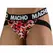 MACHO MX28MR Jockstrap Military Red XL - Anatomski sistem podrške