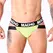 MACHO MX28FA Jockstrap Žuta S - Prozračna Likra Podrška