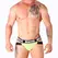 MACHO MX28FA Jockstrap Žuta S - Prozračna Likra Podrška