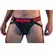 MACHO MX26X2 Jockstrap Crna/Crvena M - Poluprovidni Elastični Donji Veš