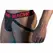 Macho MX26X2 Muški Jockstrap Crna/Crvena S - Elastični Poluprovidni Dizajn