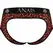ANAIS Men TRIBAL Bikini Jockstrap XL - Crvena Mikrofiber, Životinjski Print