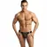 ANAIS MEN Chill Jock Strap L - Black Mesh with Colorful Print