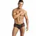 Anais Men Chill Jock Bikini XL - Crna Mreža sa Printom Palmi, Otvorena Leđa