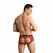 Anais Men Brave Jock Bikini L Red Lace Floral European Design