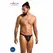Passion 044 Open-Side Black Briefs L/XL - Modern Design, EU Quality