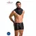 Passion Edward Crni Set S/M - Moderni Dvodelni Veš, Oeko-Tex, Proizvedeno u EU