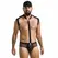 Passion Set John Crni L/XL - Moderni Poliuretanski Veš Ansambl
