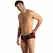 Anais Men Tribal Brief XL Crveni Mikrofiber Sportski Kroj Animal Print