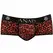 ANAIS MEN TRIBAL Briefs M - Sporty Fit, Red Animal Print Microfiber