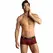 Anais Men Tribal Boxer XL - Sporty Fit, Red Animal Print Microfiber