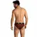 ANAIS MEN Tribal Slip XL Crveni Mikrofiber Animal Print Gaćice