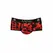 ANAIS MEN Savage Brief S Red Microfiber Sport Cut Animal Print