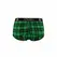 ANAIS MEN Magic Brief M Green-Black Checkered Lycra Underwear