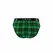 ANAIS MEN Magic Slip M - Green & Black Checkered Lycra Briefs