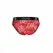 ANAIS MEN BRAVE Red Lace Briefs L - Floral Design, Wide Band
