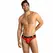 ANAIS MEN Brave Slip M - Red Floral Lace Briefs, Comfortable Fit