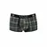 ANAIS MEN Balance Boxer L Black-Grey Check Microfiber Long Leg