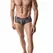 Anais Men Ares Jock Bikini XL Black - Mesh & Leather Effect, Open Back