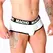 MACHO MS30BL Intimate Briefs White XL - Breathable Lycra Comfort