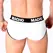 MACHO MS30BL Intimate Briefs White XL - Breathable Lycra Comfort