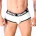 Macho MS30BL Classic Briefs Beli L - Prozračna likra udoban kroj