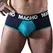 MACHO MS26A Men's Classic Blue Slip L - Breathable Lycra Comfort