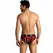 Anais Men Savage Slip S - Red Microfiber Briefs with Animal Print