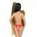 Penthouse Naughty Valentine Red Lace Thong L/XL - Floral Elegance