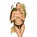 Penthouse Naughty Valentine Lace Thong Black L/XL - Premium Eco Packaging