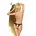 Penthouse Naughty Valentine Lace Thong Black L/XL - Premium Eco Packaging