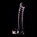 Ibiza Nebula Serija Model 23 Intimni Stakleni Uređaj Pink 21.5cm O4cm