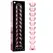 Ibiza Nebula Serija Model 22 Stakleni Intimni Alat Pink 21.5cm