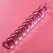 Ibiza Nebula Serija Model 22 Stakleni Intimni Alat Pink 21.5cm