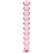 Ibiza Nebula Serija Model 22 Stakleni Intimni Alat Pink 21.5cm