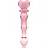 Ibiza Nebula Serija Model 21 Stakleni Intimni Uređaj Pink 20.5cm