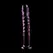 Ibiza Nebula Serija Model 16 Stakleni Intimni Uređaj Pink 18.5cm O3cm