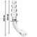 Ibiza Nebula Serija Model 14 Intimni Stakleni Sistem Prozirni 18.5cm