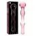 Ibiza Nebula Serija Model 13 Intimna Staklena Mašina Pink 18cm O3.5cm