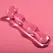 Ibiza Nebula Serija Model 13 Intimna Staklena Mašina Pink 18cm O3.5cm