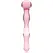 Ibiza Nebula Serija Model 13 Intimna Staklena Mašina Pink 18cm O3.5cm