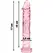 Ibiza Nebula Serija Model 12 Intimni Stakleni Uređaj Pink 17cm O3.5cm