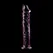 Ibiza Nebula Serija Model 12 Intimni Stakleni Uređaj Pink 17cm O3.5cm