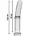 Ibiza Nebula Serija Model 9 Intimni Stakleni Sistem Prozirni 15.5cm