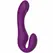 XOCOON 2-u-1 Strapless Daljinski Vibrator Ljubičasti Silikon Punjiv